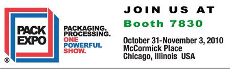 Join Us At Pack Expo 2010